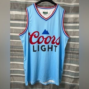 Coors Light Chill Time Light Blue Men’s Jersey